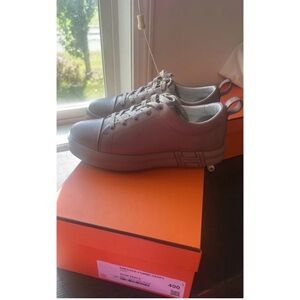 Hermes Happy Bouncing H Stylish Pink Sneakers. Size 40